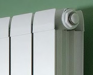 modena vertical aluminium radiator. Colour shown RAL 7004 