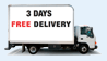3 days free delivery